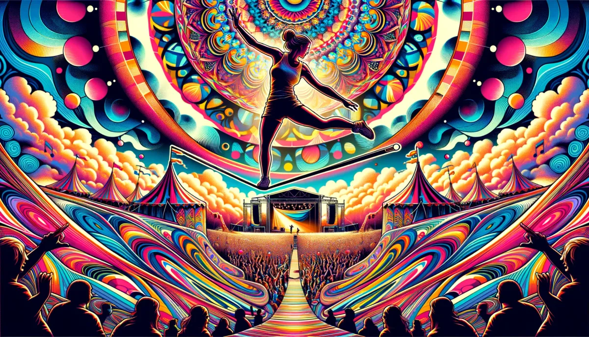 Kaleidoscope 18/40: A surprising lesson from Bonnaroo — about slacklines.